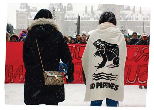 two indigenous people